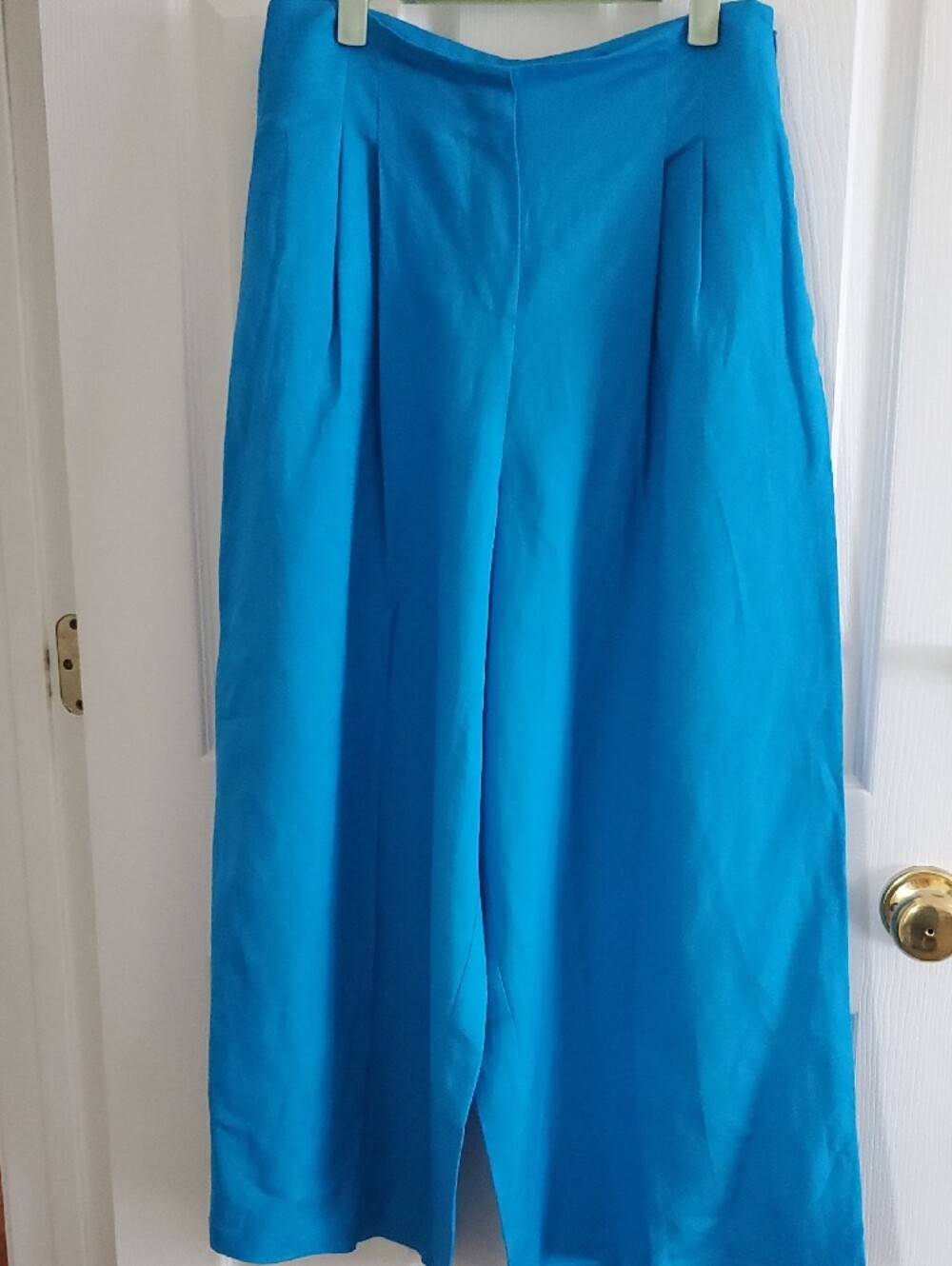 HUNTER BELL  Cunningham pants, Blue Jewel, size 8